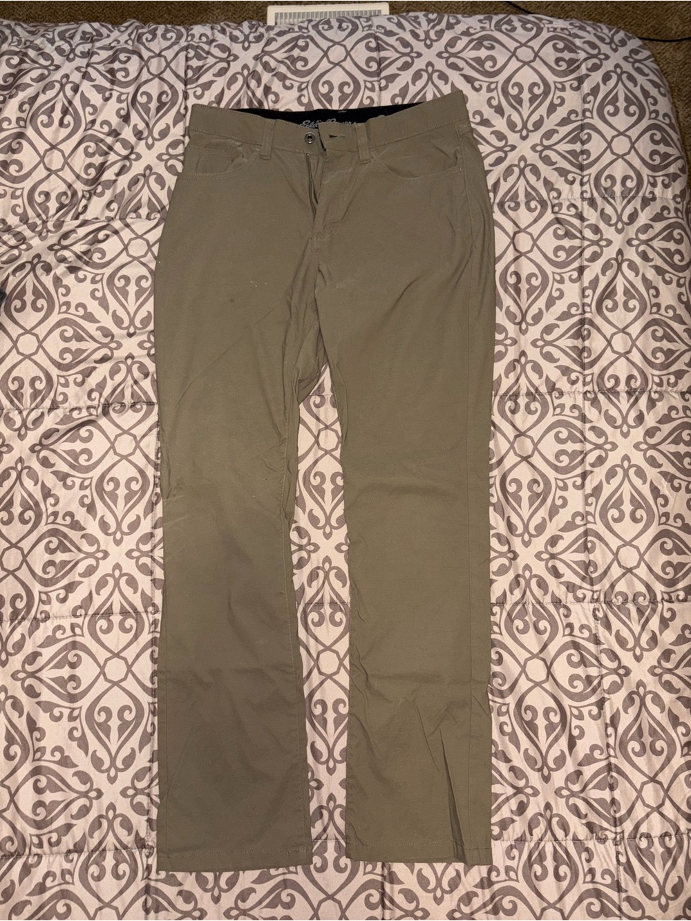 Bauer Olive Green Men's Chinos